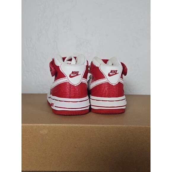 Nike Air Force 1 Varsity Red/White - (314197 911) Size 3c (2008) - Picture 2 of 7
